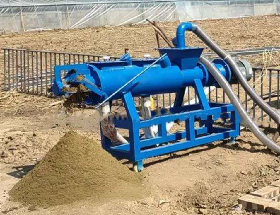 Сепаратор, шнековый обезвоживатель 4кВт / Модель 180